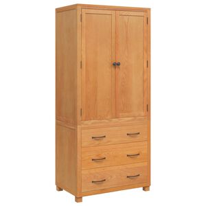 vidaXL Conjunto de Muebles de Almacenaje con caj&oacute;n 2 uds. Marr&oacute;n