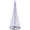 vidaXL &Aacute;rbol de Navidad LED en espiral con base EKENAS 180 cm 220 LED