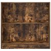vidaXL Estanter&iacute;a madera de ingenier&iacute;a roble ahumado 80x24x76 cm
