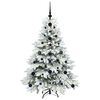 vidaXL &Aacute;rbol de Navidad artificial con 150 LED 120 cm PE y PVC
