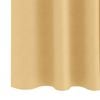 vidaXL Cortinas Opacas con Anillas 2 pcs Beige 260 x 140 cm Poli&eacute;ster