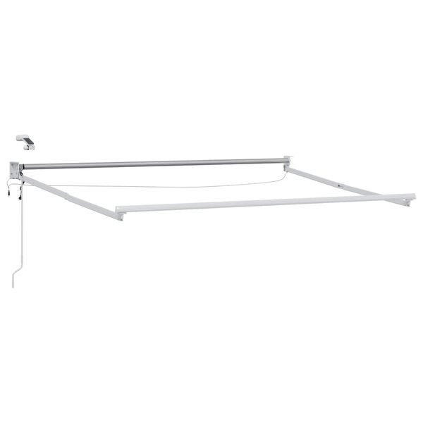 vidaXL Toldo Retr&aacute;ctil El&eacute;ctrico Gris Claro 3 x 2,5 m