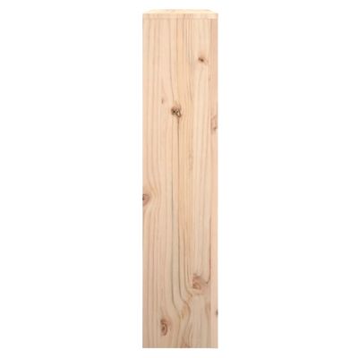 vidaXL Cubierta de radiador madera maciza de pino 79,5x19x84 cm