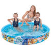 Paw Patrol Piscina de 3 anillos Patrulla Canina Mighty Pups 150x25 cm
