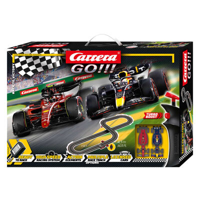 Carrera Go!!! Circuito de carreras y coche Race to Victory 4,3 m