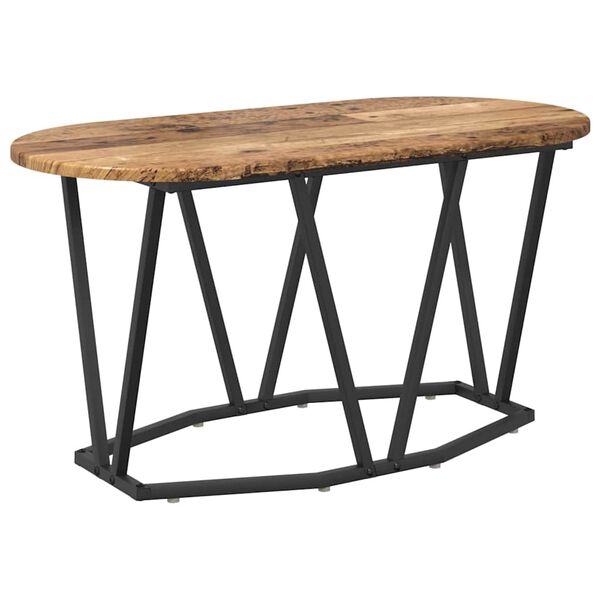 vidaXL Mesa de Caf&eacute; Madera envejecida 80 x 40 x 40.5 cm