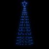 vidaXL &Aacute;rbol de Navidad LED con estacas 220 LEDs azul 180 cm