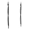 vidaXL Correas de almacenamiento de kayak dobles y clips de remo 50 kg