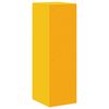 vidaXL Mueble archivador 2 pcs Amarillo Mostaza 44 x 50 x 106.5 cm