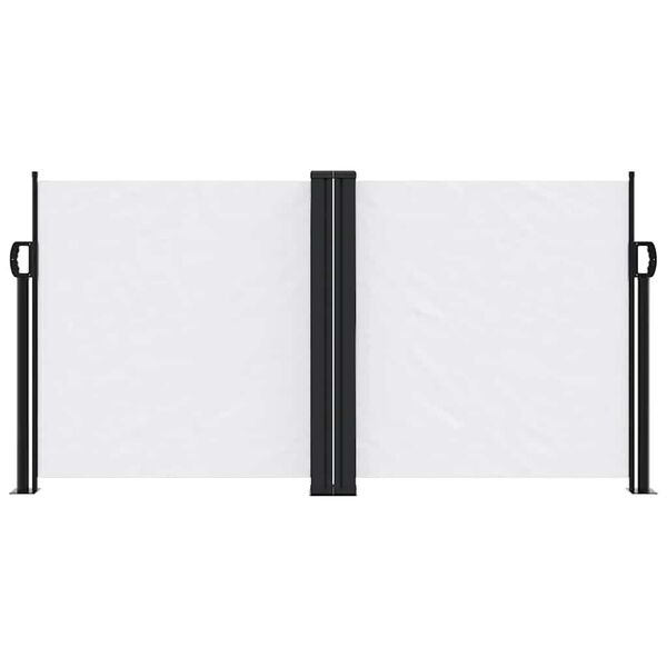 vidaXL Toldo lateral retr&aacute;ctil blanco 120x600 cm