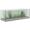 vidaXL Acuario con almacenamiento Transparente 60 x 20 x 20 cm Cristal
