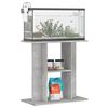 vidaXL Soporte para acuario de hormigón gris 60x30x60 cm de madera sintética
