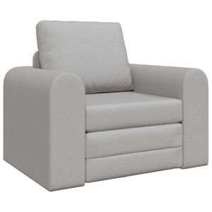 vidaXL Sof&aacute; cama Gris Nube 98 x 71 x 83 cm tela