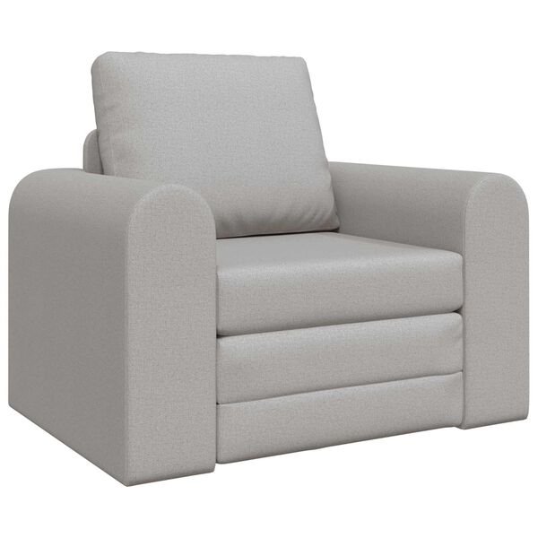 vidaXL Sof&aacute; cama Gris Nube 98 x 71 x 83 cm tela