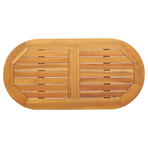 vidaXL Encimera Marr&oacute;n 90 x 45 x 2 cm Madera de Acacia S&oacute;lida