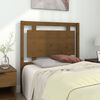 vidaXL Cabecero de cama madera maciza pino marr&oacute;n miel 95,5x4x100 cm