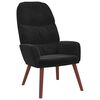 vidaXL Sill&oacute;n reclinable de terciopelo negro