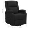 vidaXL Sill&oacute;n elevable tela negro