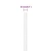 vidaXL Cuerda de barco polipropileno blanco intenso 10 mm 500 m