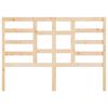 vidaXL Cabecero de cama madera maciza de pino 141x4x104 cm