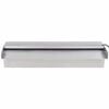 vidaXL Fuente cascada rectangular LED piscina acero inoxidable 45 cm