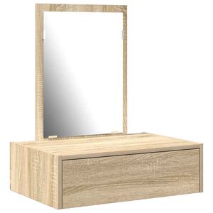 vidaXL Mesa Tocador Marr&oacute;n 60 x 40 x 70 cm Madera de ingenier&iacute;a