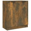 vidaXL Aparadores 2 uds madera contrachapada roble ahumado 60x30x70 cm