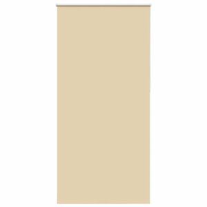 vidaXL Estor Enrollable Opaco Beige 105x230 cm Tela Ancho 100,7 cm