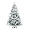 vidaXL &Aacute;rbol de Navidad artificial con 300 LED 210 cm PE y PVC