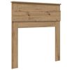 vidaXL Cabecero Roble artesanal 75 cm Madera contrachapada