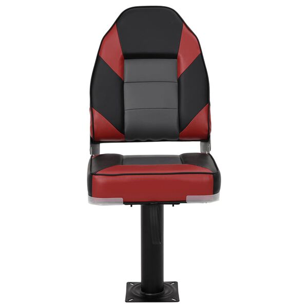 vidaXL Asientos de barco 2 uds con pedestal giratorio 360&deg;