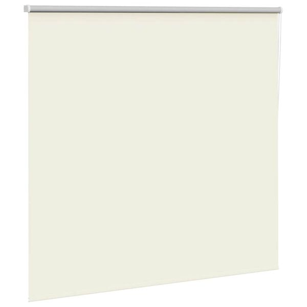 vidaXL Estor Enrollable Opaco Blanco Roto 165x175cm Tela Ancho 161,6cm