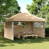 vidaXL Carpa de Fiesta Beige 292 x 440 x 315 cm Tela Oxford