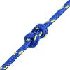 vidaXL Cuerda de barco polipropileno azul 10 mm 25 m