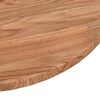 vidaXL Tablero de mesa redonda madera roble marr&oacute;n claro &Oslash;50x1,5 cm