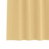 vidaXL Cortinas Opacas con Anillas 2 pcs Beige 175 x 140 cm Poli&eacute;ster