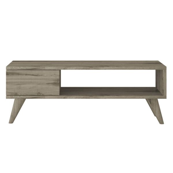 Homemania Mueble para TV Maya nogal 90x30x33 cm