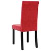 vidaXL Sillas de comedor 6 unidades terciopelo rojo vino tinto
