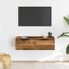 vidaXL Armario de pared madera de ingenier&iacute;a envejecida 68x30x20 cm