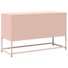 vidaXL Mueble para TV acero laminado en fr&iacute;o rosa 100,5x39x60,5 cm
