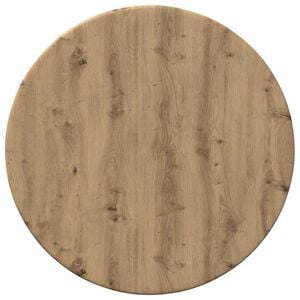 vidaXL Encimera &Oslash; 30 x 1,5 cm Redondo Madera de ingenier&iacute;a