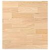 vidaXL Encimera de cocina rectangular madera maciza roble