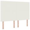 vidaXL Cabecero Crema 160 cm Tela de Pana