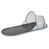 vidaXL Tienda de playa pop-up impermeable gris