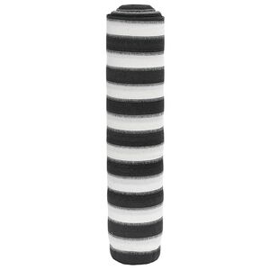 vidaXL Red de privacidad HDPE gris antracita y blanco 1x25 m 75 g/m&sup2;