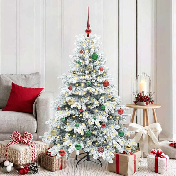vidaXL &Aacute;rbol de Navidad artificial con 150 LED 150 cm PE y PVC