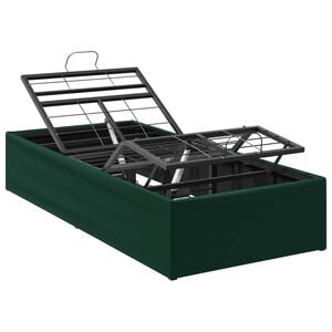 vidaXL Estructura de Cama Ajustable El&eacute;ctrica Verde bosque