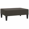 vidaXL Taburete de terciopelo gris oscuro 78x56x32 cm