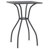 vidaXL Mesa de jard&iacute;n de malla de acero gris antracita 50x50x72 cm