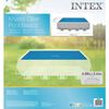 Intex Cubierta de piscina solar de polietileno azul 476x234 cm